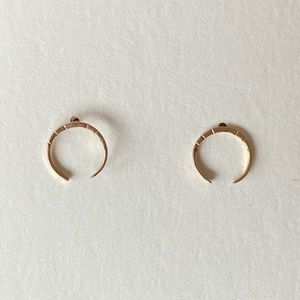 Rackk & Ruin 14K Gold Stud Earrings